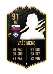 Personalizovaný darček pre futbalistu
