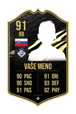 Personalizovaný darček pre futbalistu